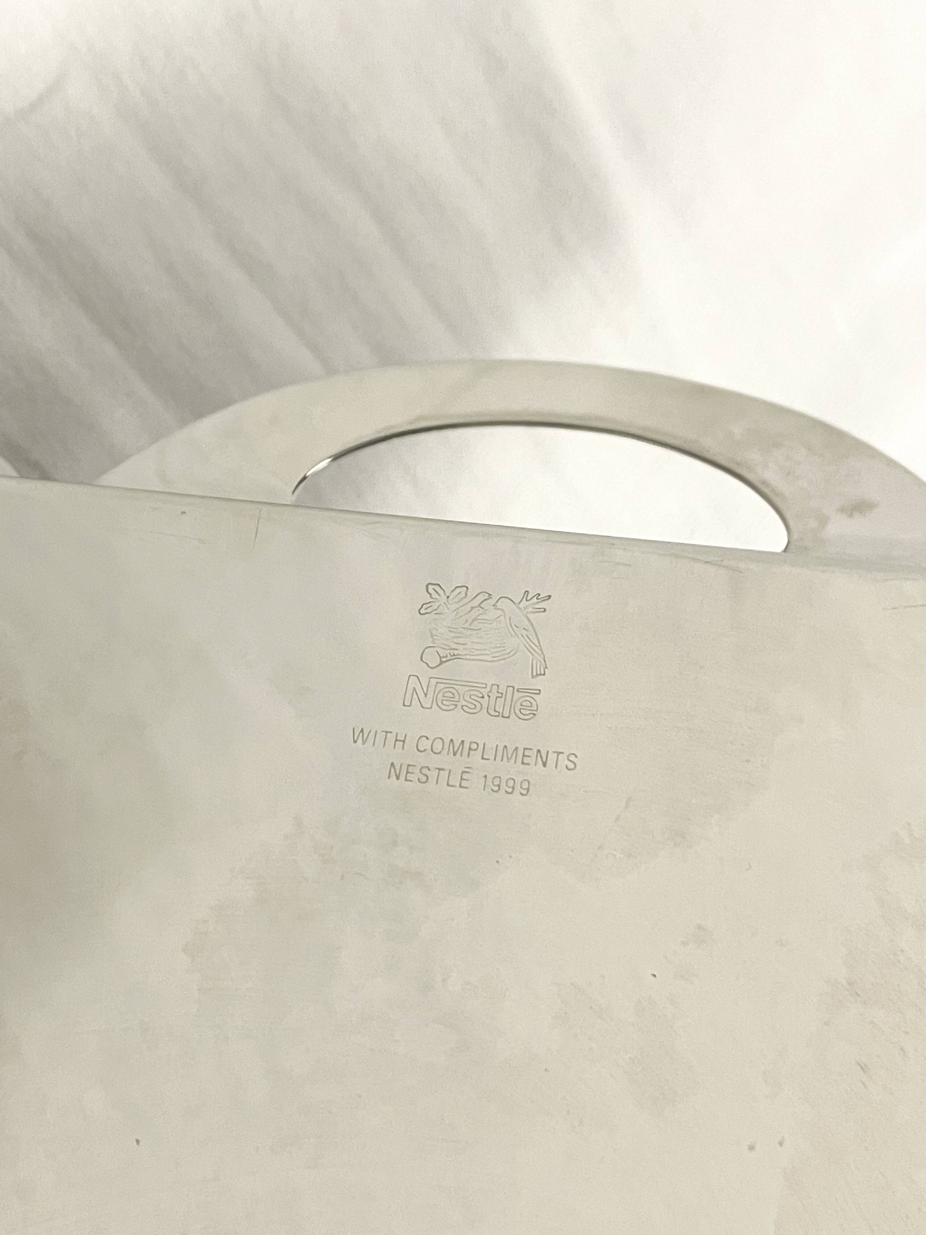 Recinto tray by Alessandro Mendini for Alessi x Nestlé, 1999