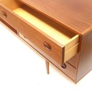 Beautiful long minimalist sideboard designed by William Watting and made by Fristho, Netherlands 195