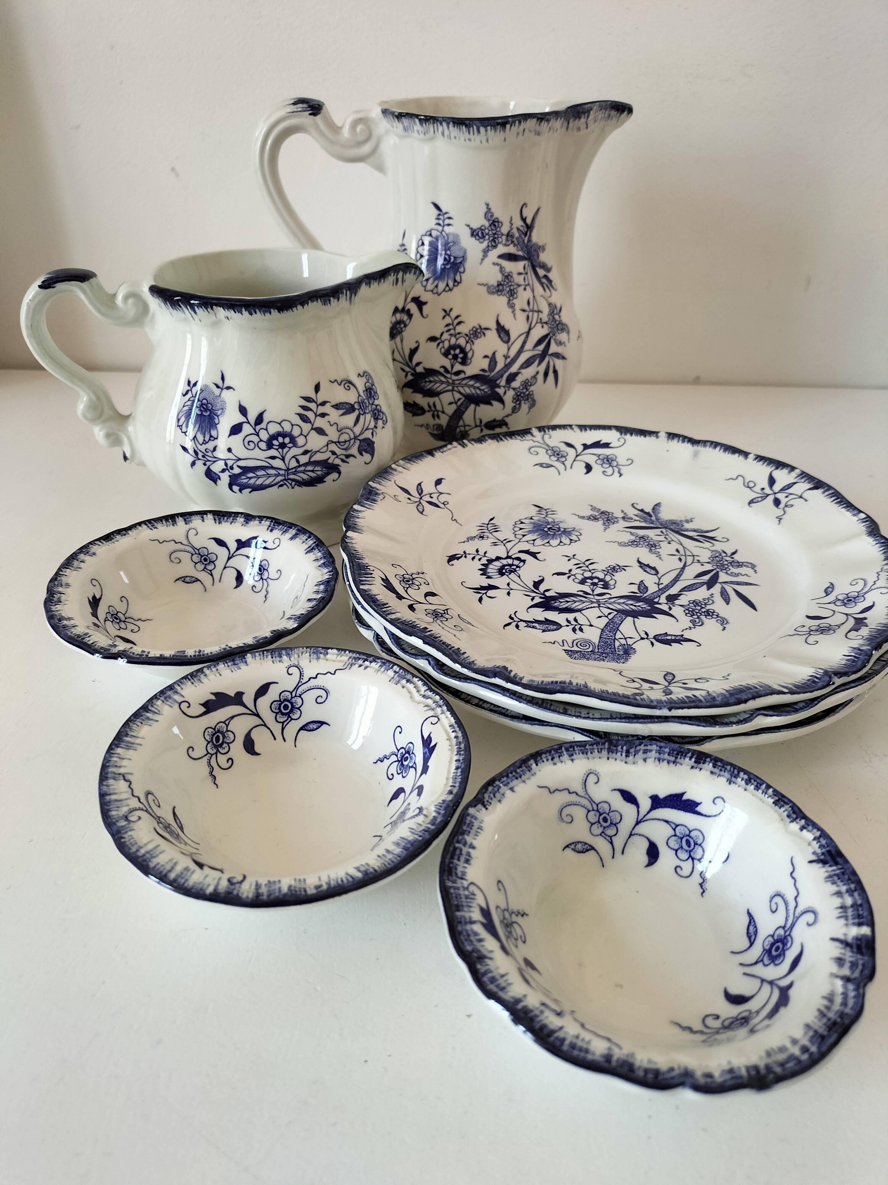 Service brunch Sarreguemines old blue Lancaster
