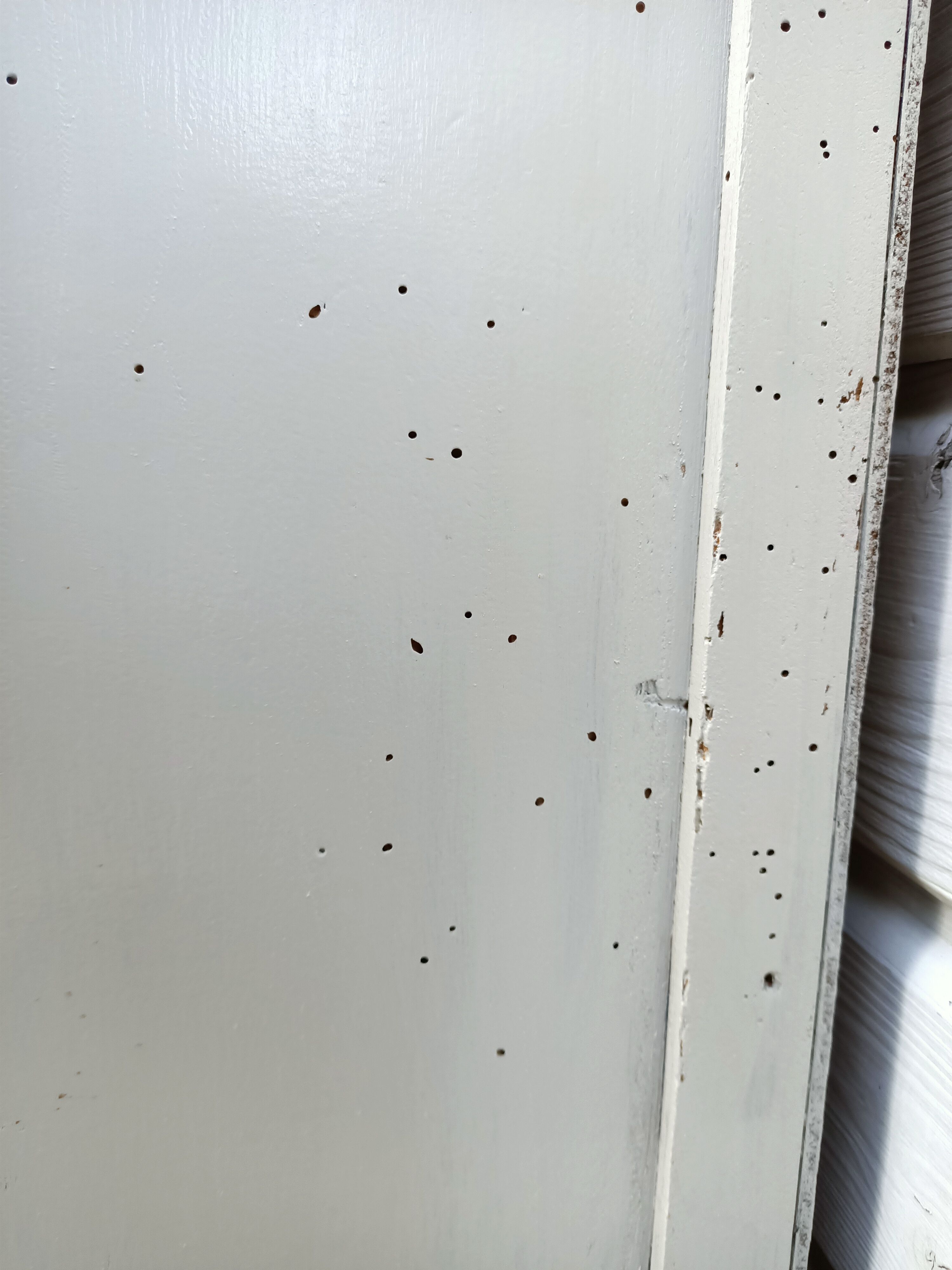 Sideboard 2 bodies in painted wood