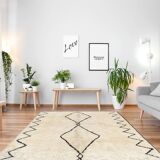Modern Moroccan carpet 180x150cm