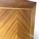 Striking Art Deco birch wood sideboard