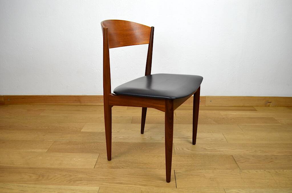 4 Danish chairs in teak JYDSK Mobelindustri 1960