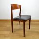 4 Danish chairs in teak JYDSK Mobelindustri 1960