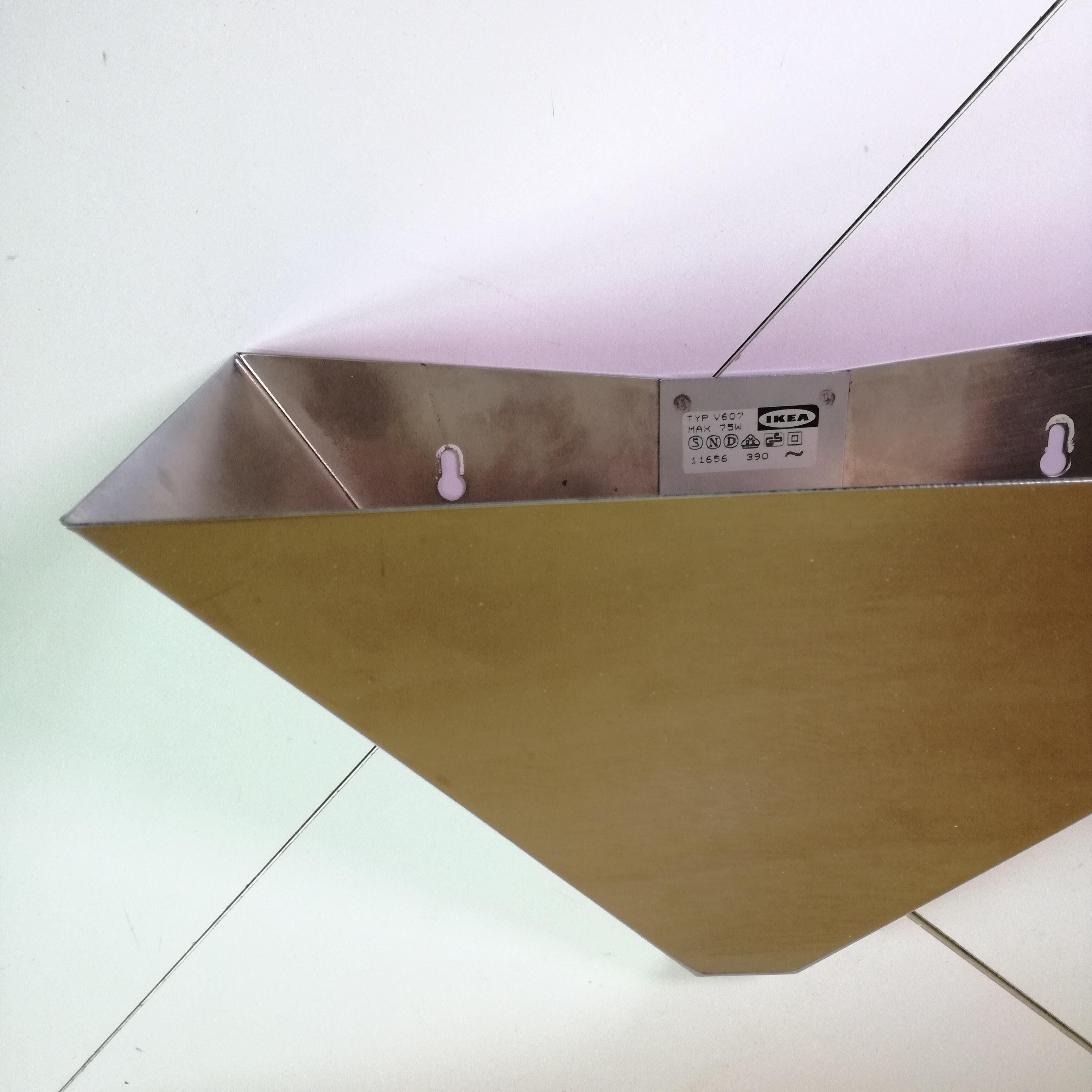 Applique Ikea typ V607 en forme de pyramide