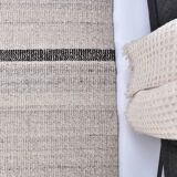 Beige black kilim rugs, runner kilim turkish, hand made wool kilim rug