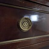 Louis XVI style mahogany chest of drawers