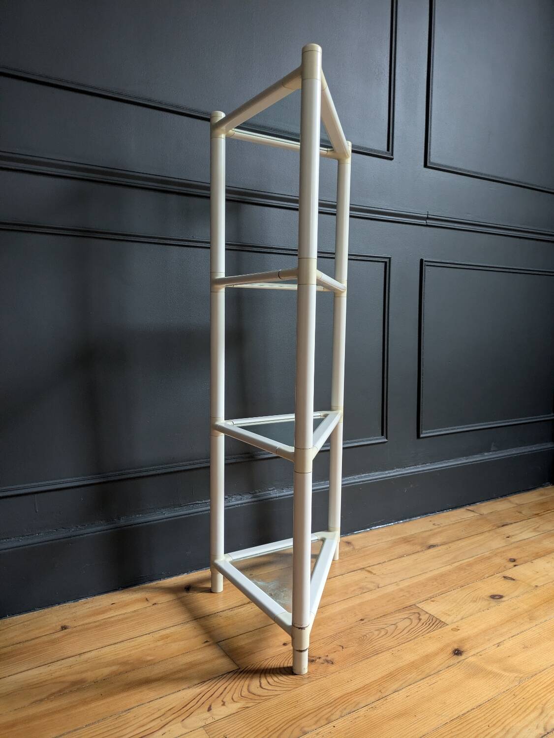 Space Age corner shelf