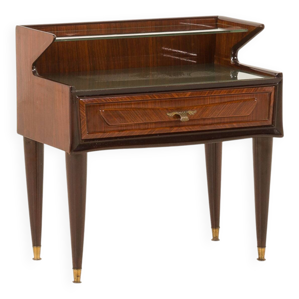 Table d'appoint italienne des années 50 dans le style de Paolo Buffa.