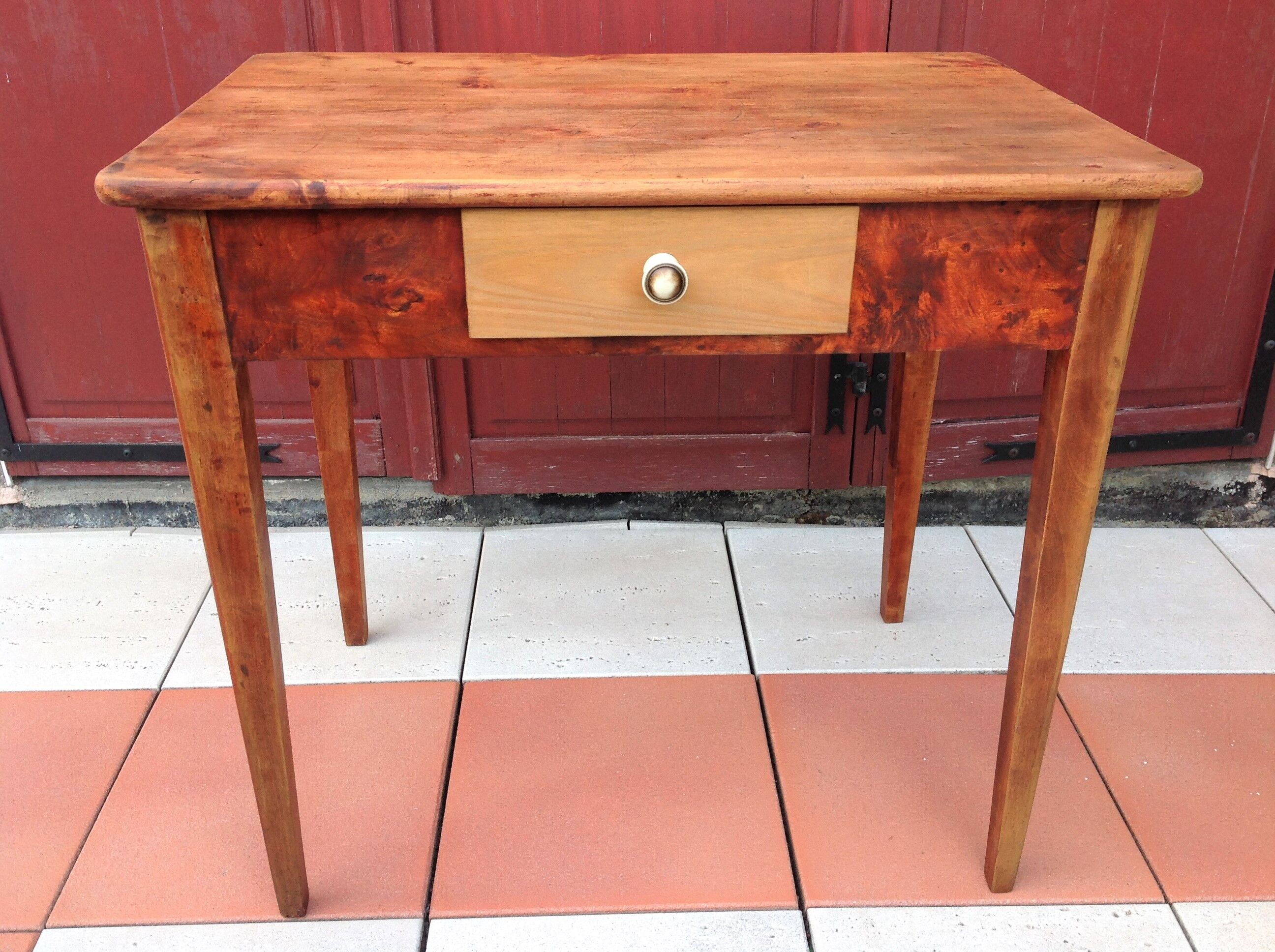 Antique vintage farmhouse table from the 40s and 50s