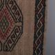 Vintage Turkish hallway rug 42x402 cm