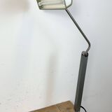 Vintage White Italian Architect Table Lamp, 1970s