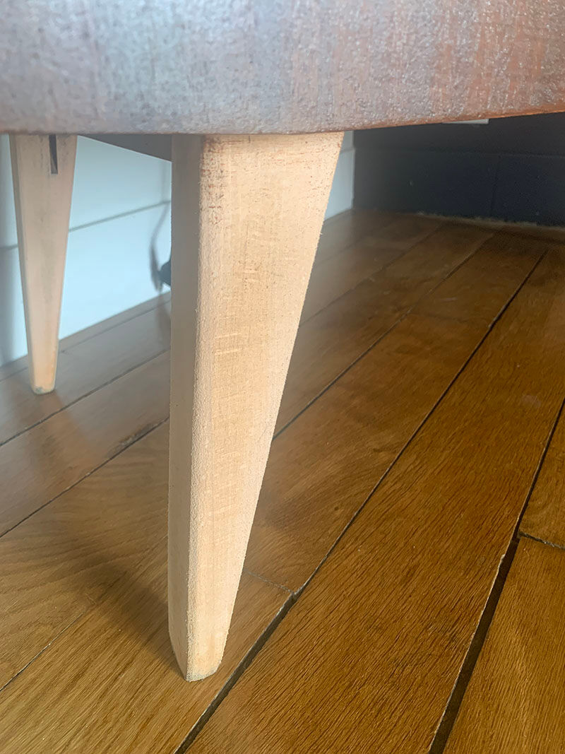 Vintage dresser compass feet