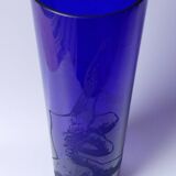 Ivor abrahams ra,  british art glass vase