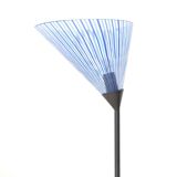 Floor lamp with a glass base and diffuser by Carlo Bartoli for Antonangeli, 1980s.