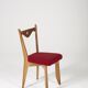 Pair of chairs Guillerme and Chambron 1960s