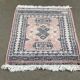 Small handmade Pakistani wool rug - 88x64cm