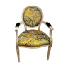 Chaise style médaillon