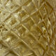 Amber moulded glass lamp