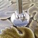 Cake stand, Gien earthenware servant, antique ceramic