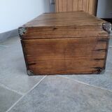 Old wooden trunk