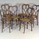 Set de six chaises Thonet N°561- Art nouveau - dining chairs , 1925
