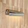 LARGE STEEL WALL LIGHT SCANDINAVIAN DESIGN 1970.
