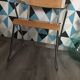 Modernist armchair with armrests