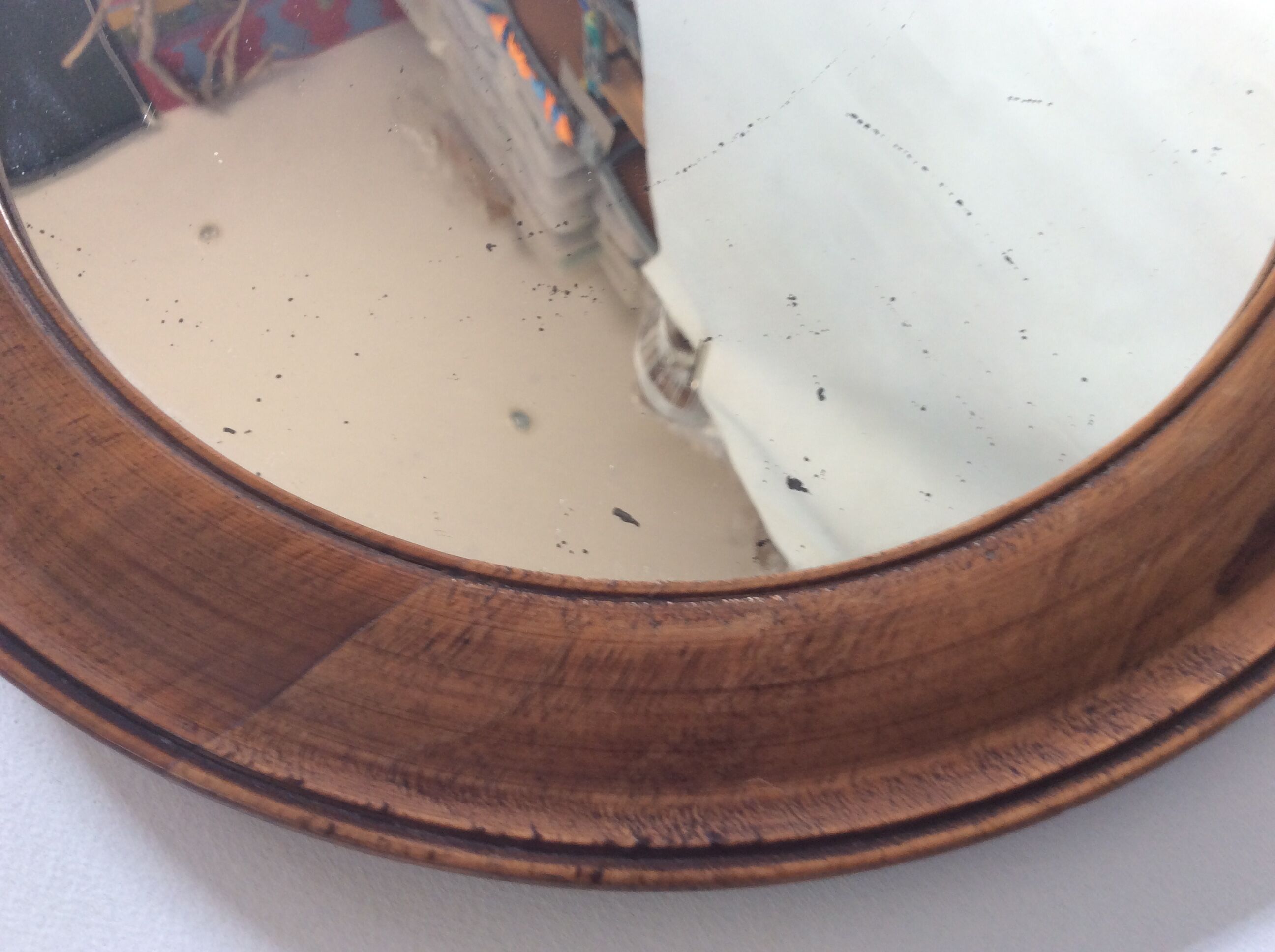 19th Mirror  - 25 x 25