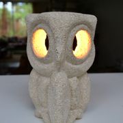 Lampe Albert Tormos hibou vintage