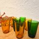 Verres Vereco ambrés