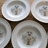 6 soup plates from Bavaria Germany in very good condition