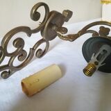 Duo d'appliques en laiton