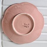 Flat plate cracked flowery