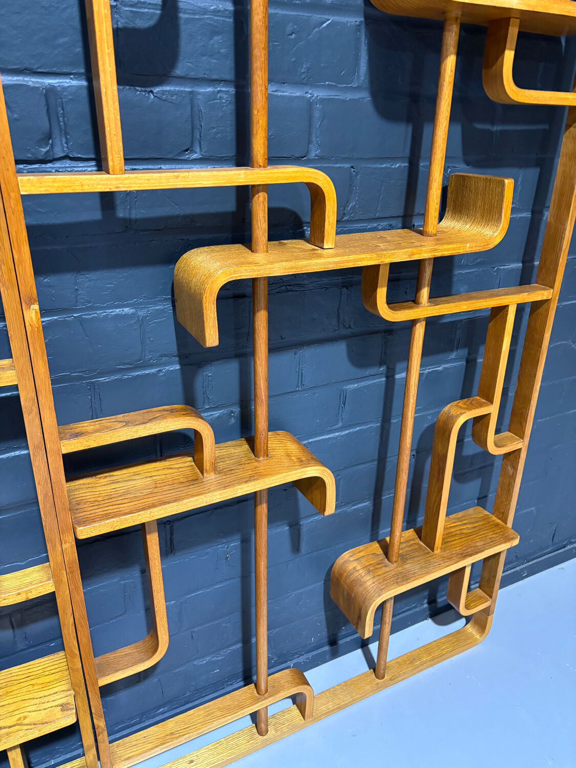 Pair of claustra room dividers Ludvik Volak vintage