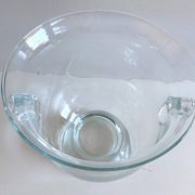 Gros Seau à Champagne ou Glace Rafraichissoir Vase Terrarium Verre Soufflé