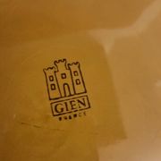 Gien Barbotine earthenware pie dish