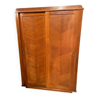 Armoire penderie  porte coulissante vintage 50/60