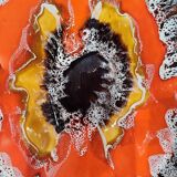 Vallauris flamed ceramic centerpiece