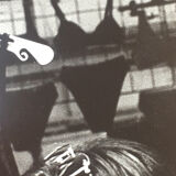 Very large original print, early 2000. Street woman lingerie