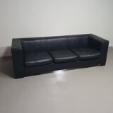Wittmann leather sofa Camin by Paolo Piva
