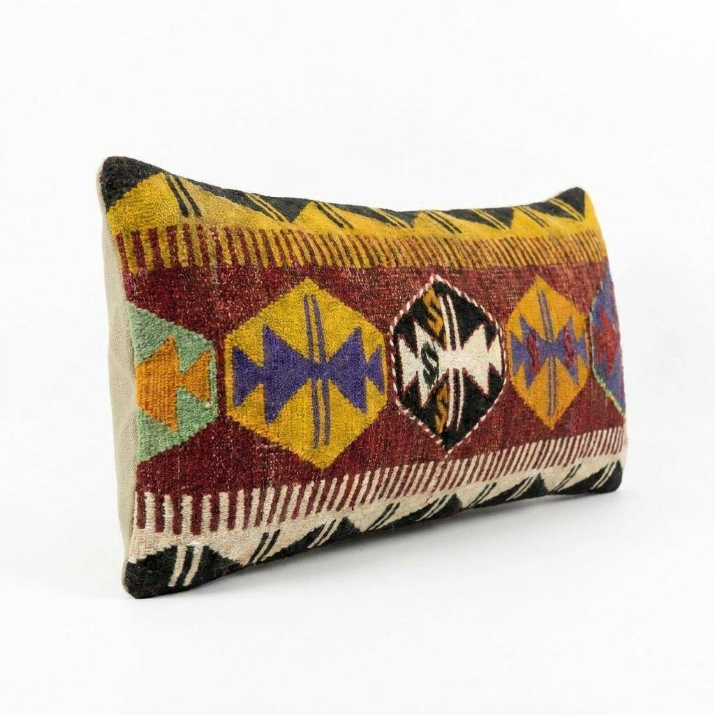 Housse de coussin kilim vintage 36x89 cm