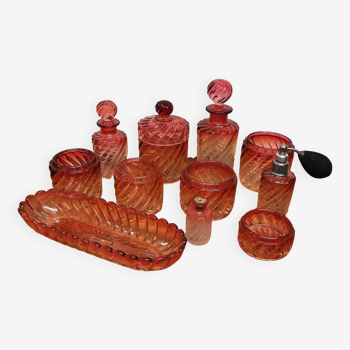 Garniture de toilette Baccarat