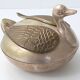 Bonbonniere 1970 vintage silver metal