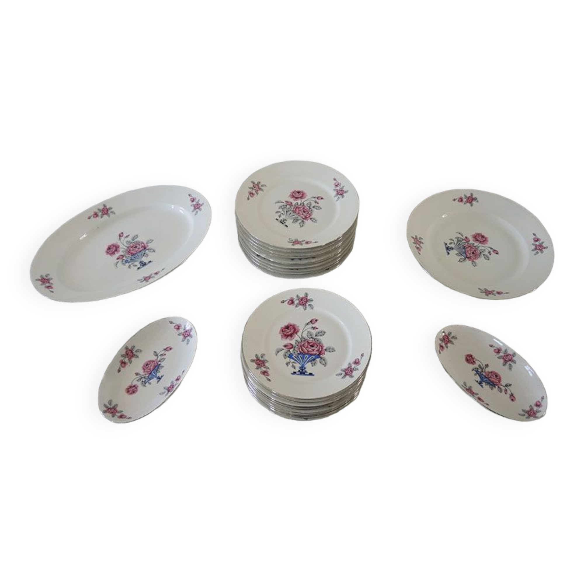 Limoges porcelain tableware set