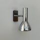 Vintage adjustable wall lamp, chrome-plated metal, France 1970
