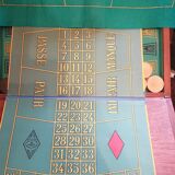 Multifunction antique game box