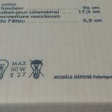 Old architect's lamp, new in original box, Relux brand, black