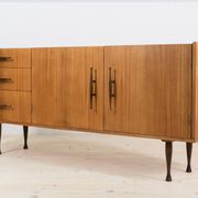 Marian Grabiński sideboard for Jarocin furniture factory, mid-century modern elegance, 1950s