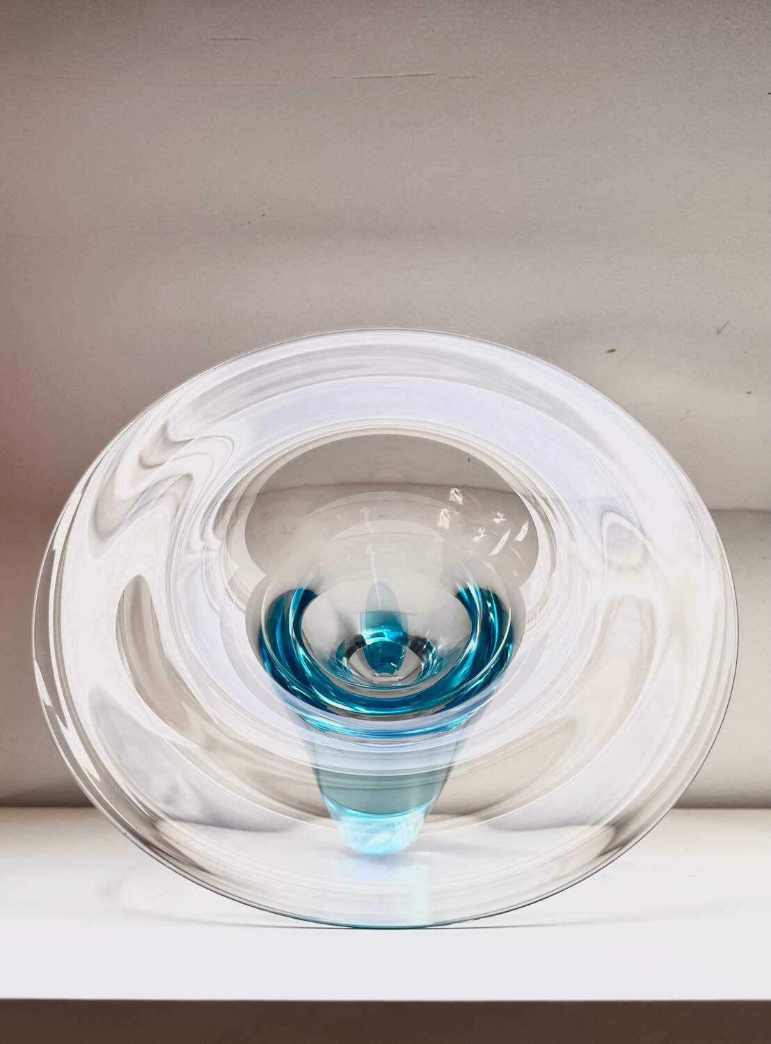 Salviati “hat” vase for Tiffany & Co, 1960